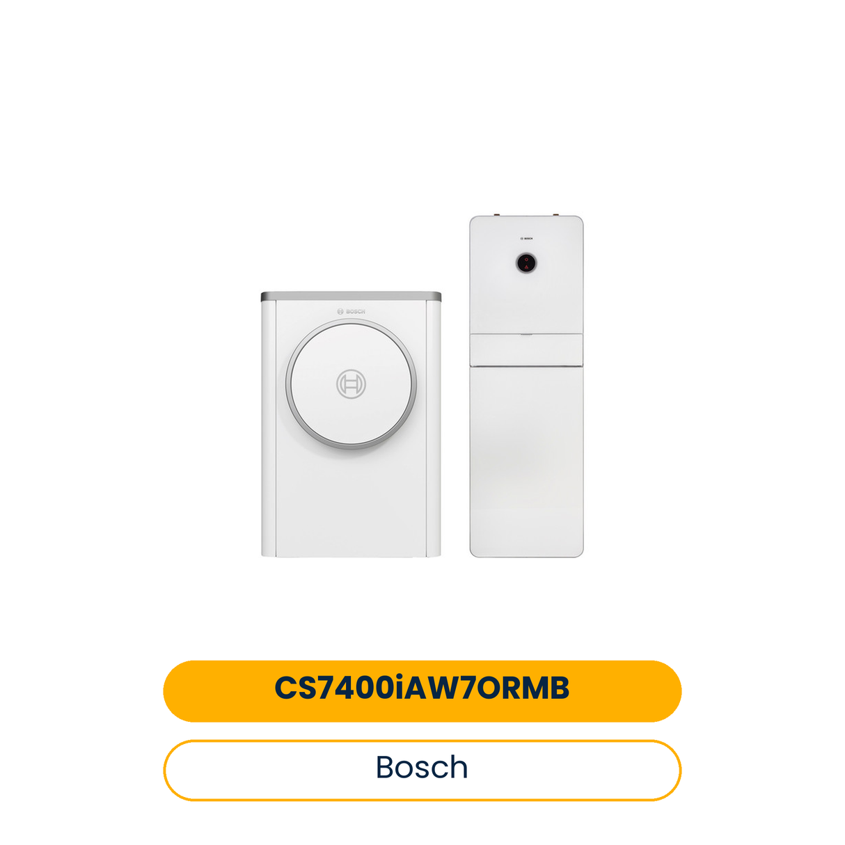 BOSCH Luft/Wasser-Wärmepumpe Compress CS7400i AW 7 ORMB, außen, Puffermodul (Art.-Nr. 7739618573)