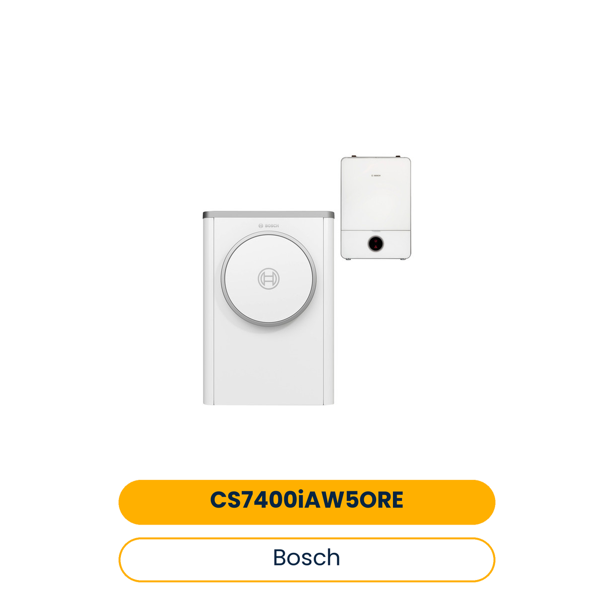 BOSCH Luft/Wasser-Wärmepumpe Compress CS7400i AW 5 ORE, außen, monovalent (Art.-Nr. 7739618574)