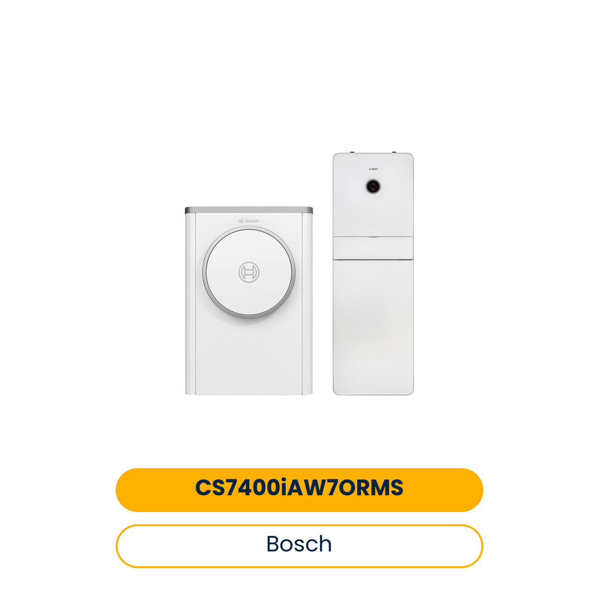 BOSCH Luft/Wasser-Wärmepumpe Compress CS7400i AW 7 ORMS, außen, solaroptimiert (Art.-Nr. 7739618579)