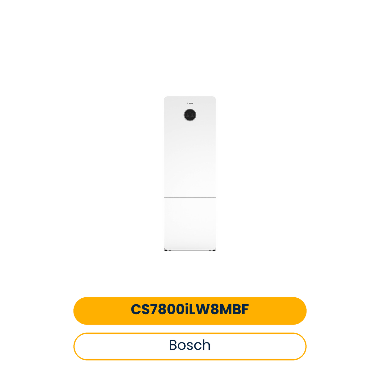 BOSCH Solewärmepumpe CS7800iLW 8 MBF 1780x600x610, 8 kW, Pufferspeichermodul (Art.-Nr. 7739619590)