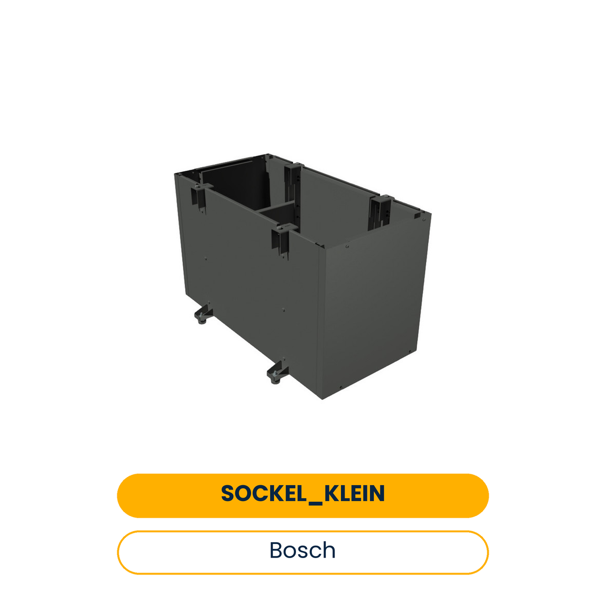 BOSCH Zubehör für Luftwärmepumpen SOCKK Sockel für CS7000iAW 7/9 IR klein (Art.-Nr. 8733706932)