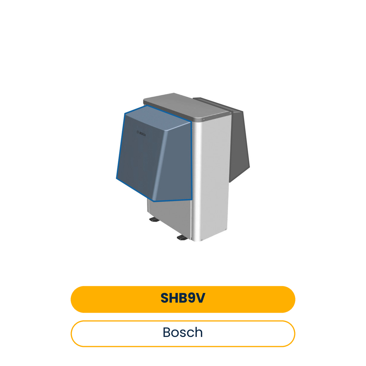 BOSCH Schallhaube für Luftwärmepumpen zur Schallreduzierung bis 9kW Auslass (Art.-Nr. 8733709284)