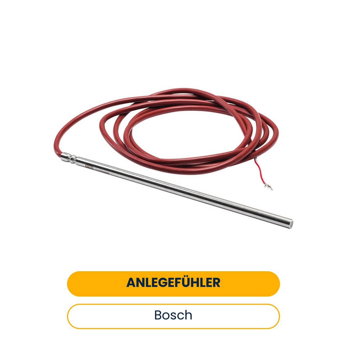 BOSCH Accessoires pour pompes à chaleur géothermiques Sonde plongeante/à contact PT1000 (Art.-Nr. 8738206904)