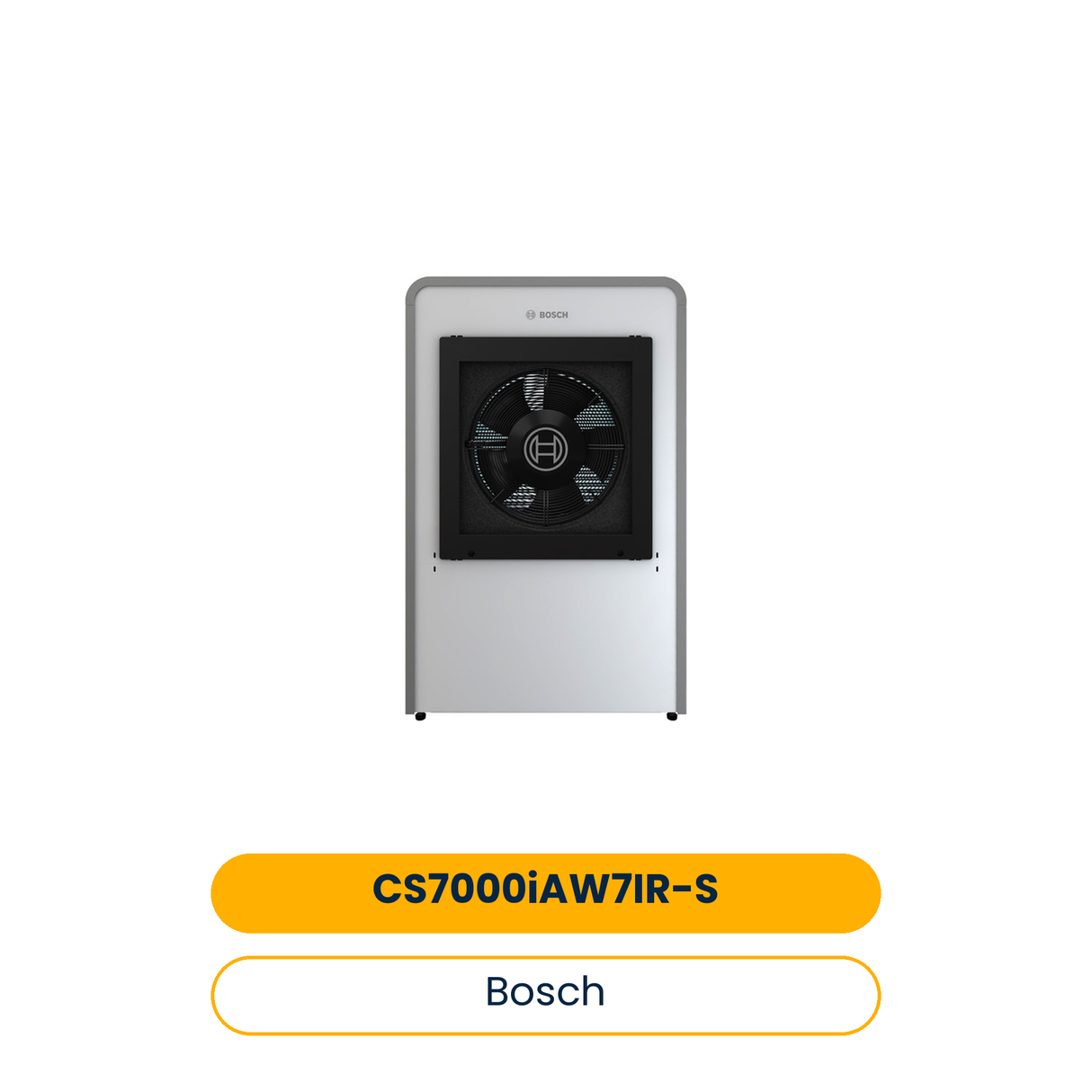 BOSCH Pompe à chaleur aérothermique CS7000iAW 7 IR-S pour installation intérieure (Réf. 8738208680)