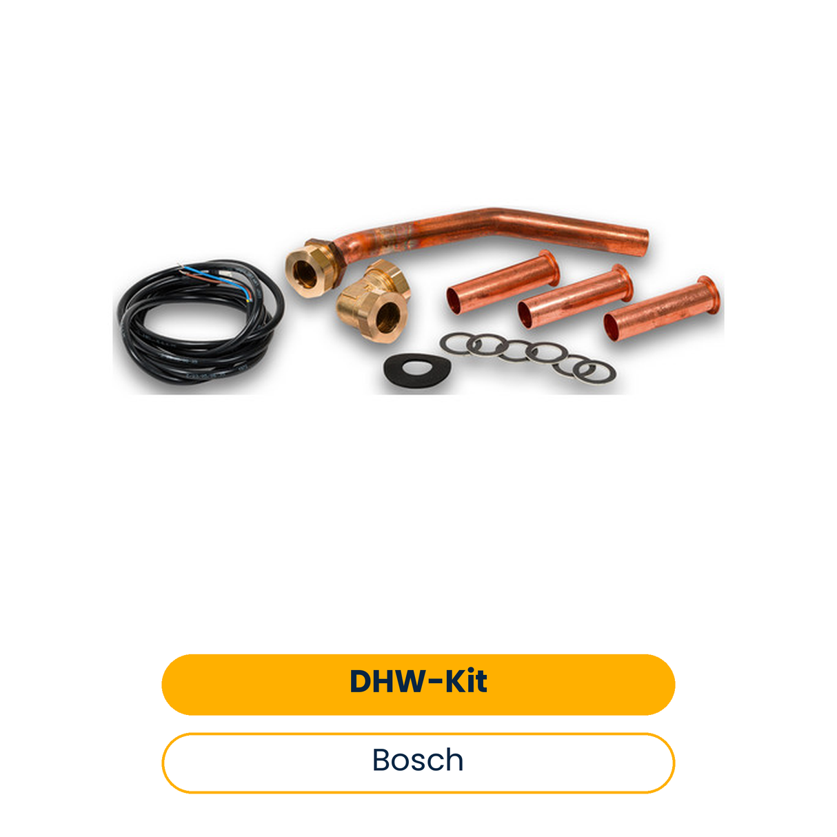 BOSCH Zubehör f. Solewärmepumpen DHW-Kit Anschlussset für Warmwasserspeicher (Art.-Nr. 8738211267)
