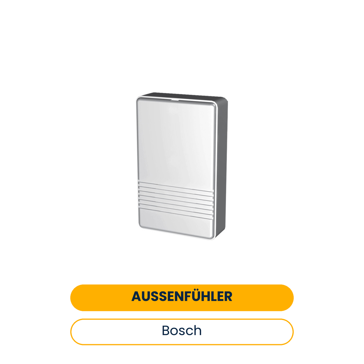 BOSCH Zubehör für Solewärmepumpen Außentemperaturfühler für T...-2, grau (Art.-Nr. 8750736242)