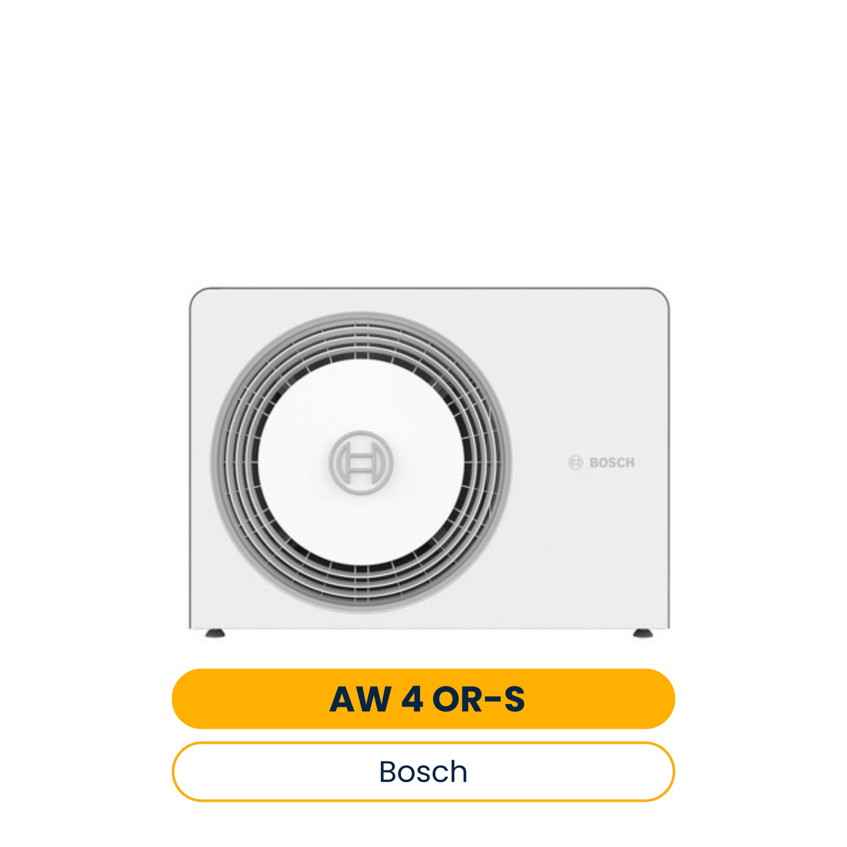 BOSCH Monoblock-Außeneinheit AW 4 OR-S Baureihe CS5800/6800i AW, 800x1100x550 (Art.-Nr. 8738213464)