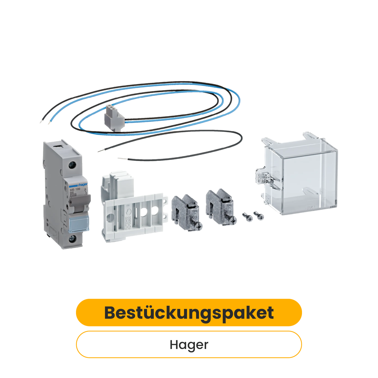 Hager ZY5N1LS Bestückungspaket