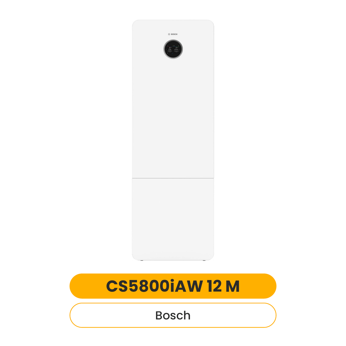 BOSCH Luft/Wasser-Wärmepumpe Compress CS5800iAW 12 M, Inneneinh. mit Speicher (Art.-Nr. 8738212415)