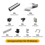 Clenergy Biberschwanzhaken-Set