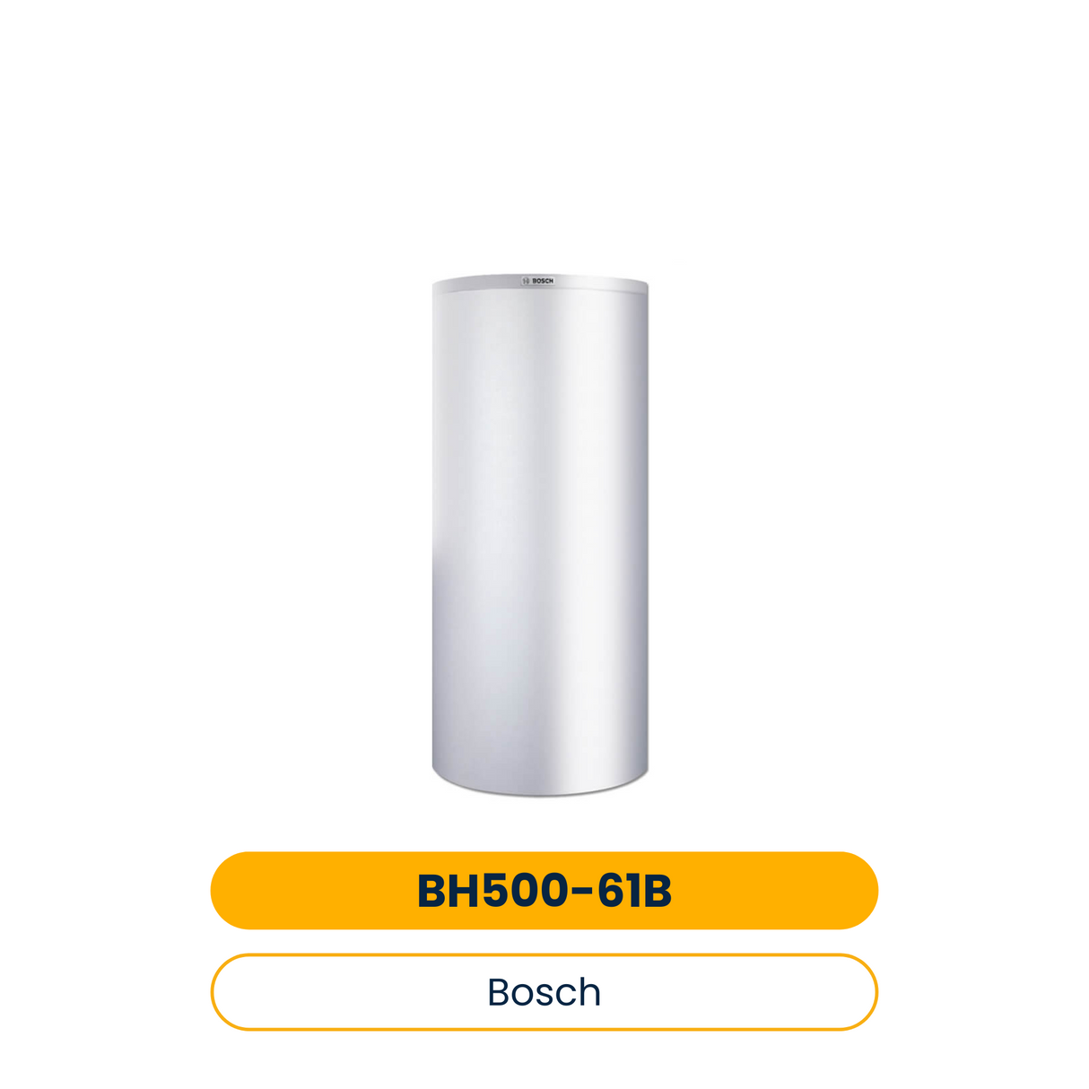 BOSCH Pufferspeicher STORA BH 500-6 1 B für Wärmepumpen, 1845x850, 500 L, silber (Art.-Nr. 7735501565)