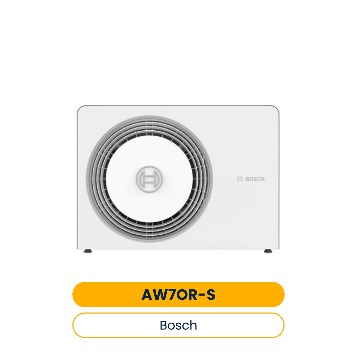 BOSCH Monoblock-Außeneinheit AW 7 OR-S Baureihe CS5800/6800i AW, 800x1100x550 (Art.-Nr. 8738213466)