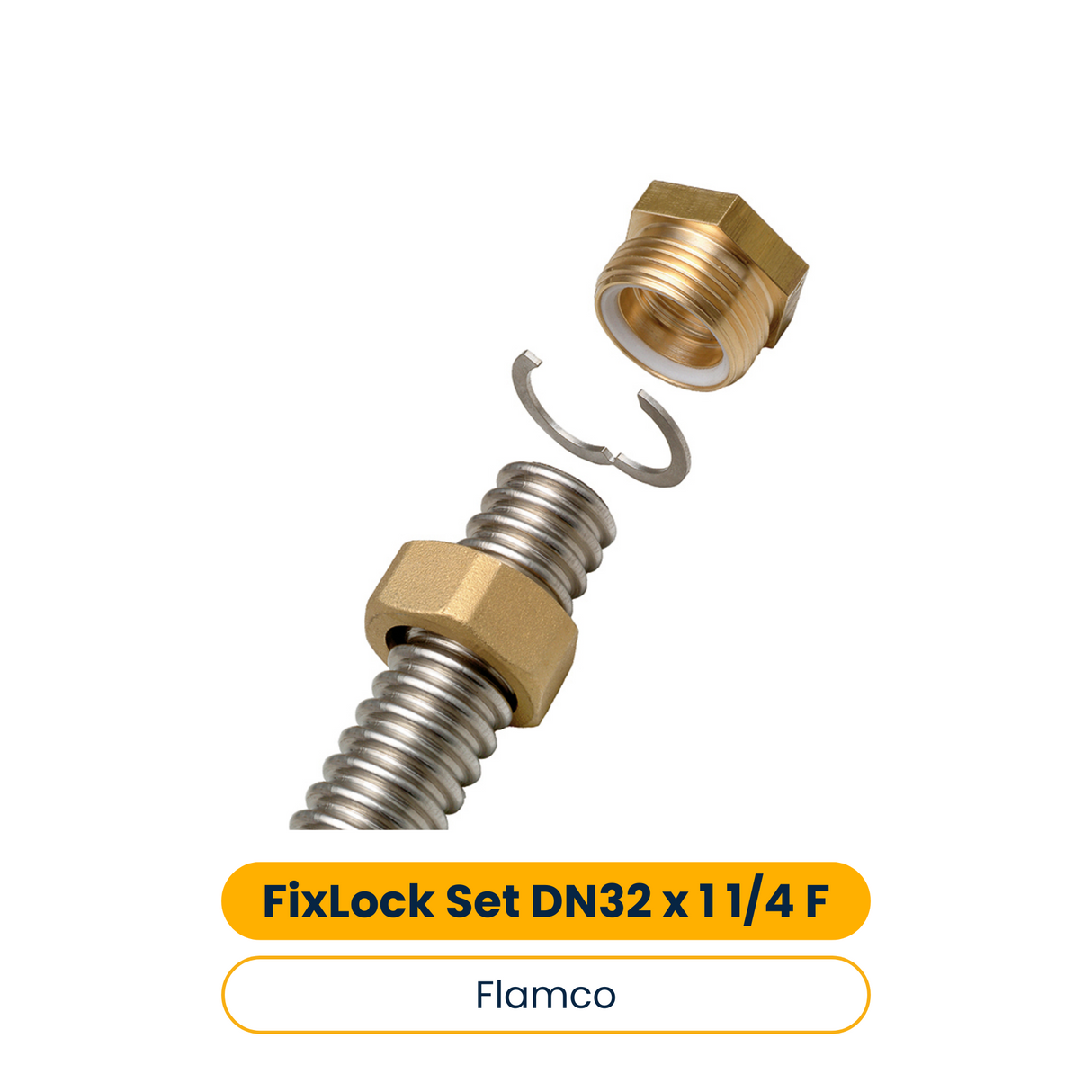 Flamco FixLock Set DN32 x 1 1/4 F (2 Stück) (Art.-Nr. M46111FL)