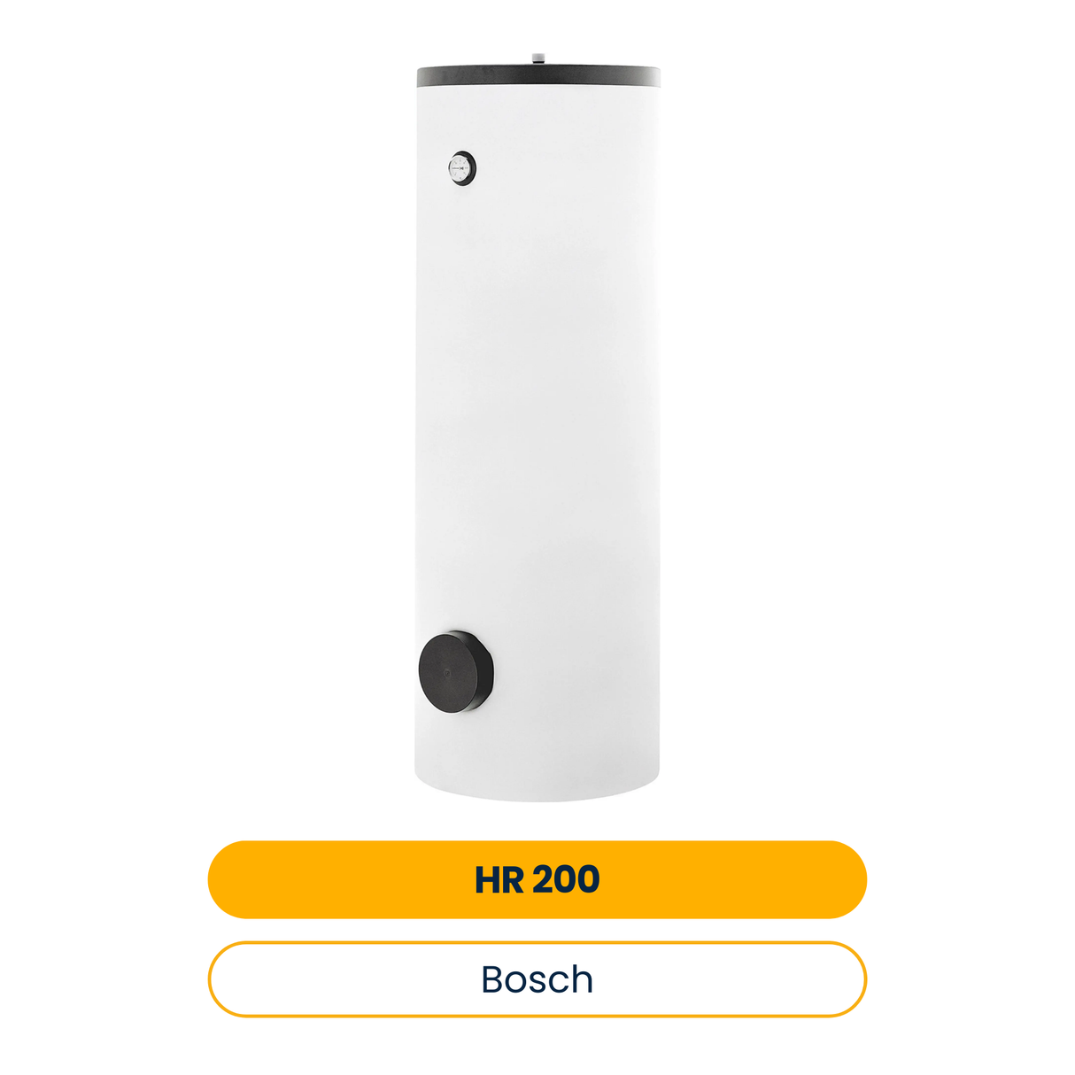 BOSCH Wärmepumpenspeicher HR 200 Inhalt=200l, h=1340mm / d=610mm (Art.-Nr. 7748000723)