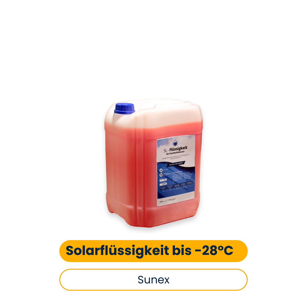 Sunex Solarflüssigkeit bis –28 °C 20 l (Art-Nr. 599010035)