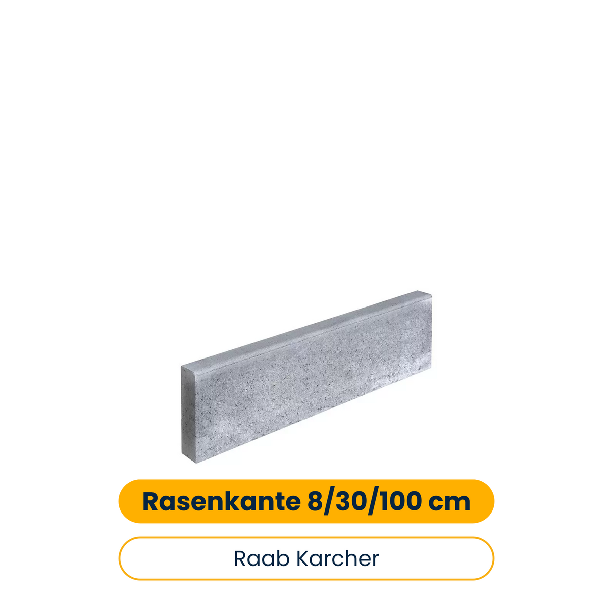 Raab Karcher Rasenkante, 8/30/100 cm (Art-Nr. 282416)