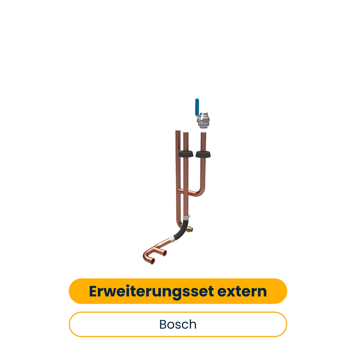 BOSCH Zubehör Erweiterungs-Set extern 2 HK für Puffermodul CSx800iAW 12 MB (Art.-Nr. 8738214756)