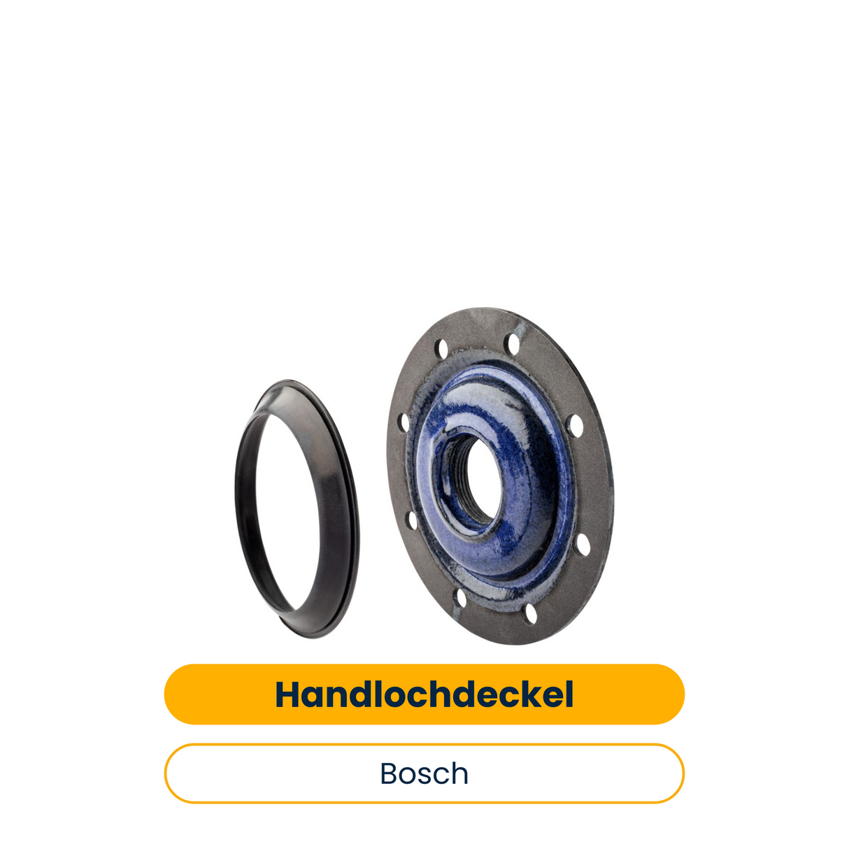 BOSCH Zubehör für Warmwasserspeicher Handlochdeckel mit 1 1/2" Muffe (Art.-Nr. 7719002112)