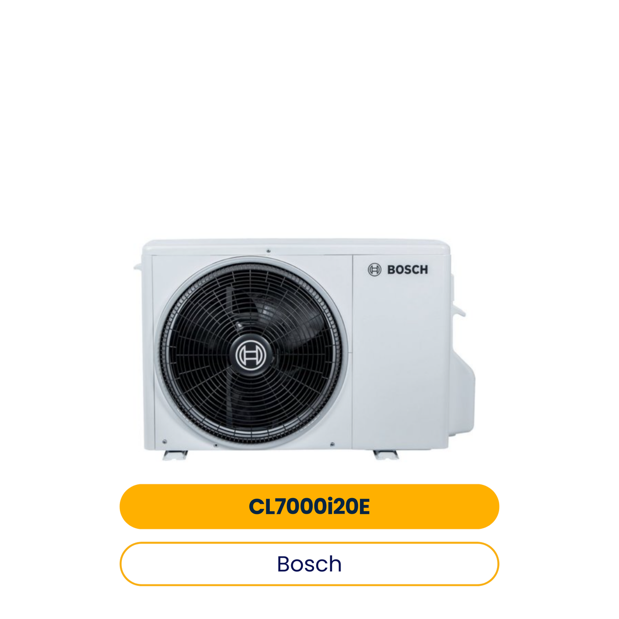 BOSCH Split-Klimagerät CL7000i 20 E Außeneinheit 610x765x303,Kältemittel R32 (Art.-Nr. 7733702573)
