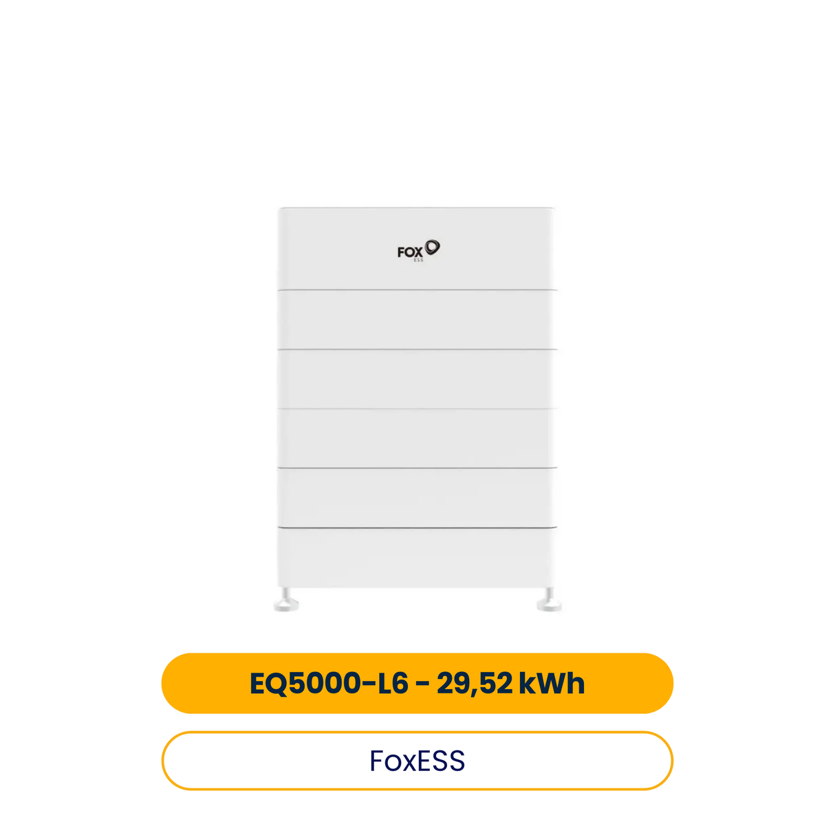 FoxESS EQ5000-L6 Batteriespeicher 29,52 kWh