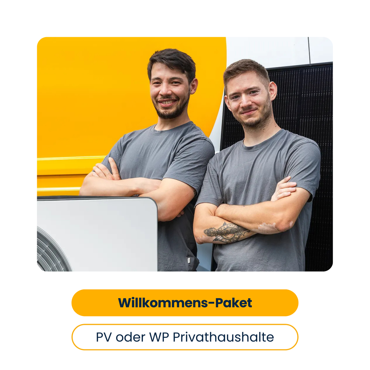 [Aktion] Kundenkontakte | Willkommens-Paket | Für Solar oder Wärmepumpe Privathaushalte