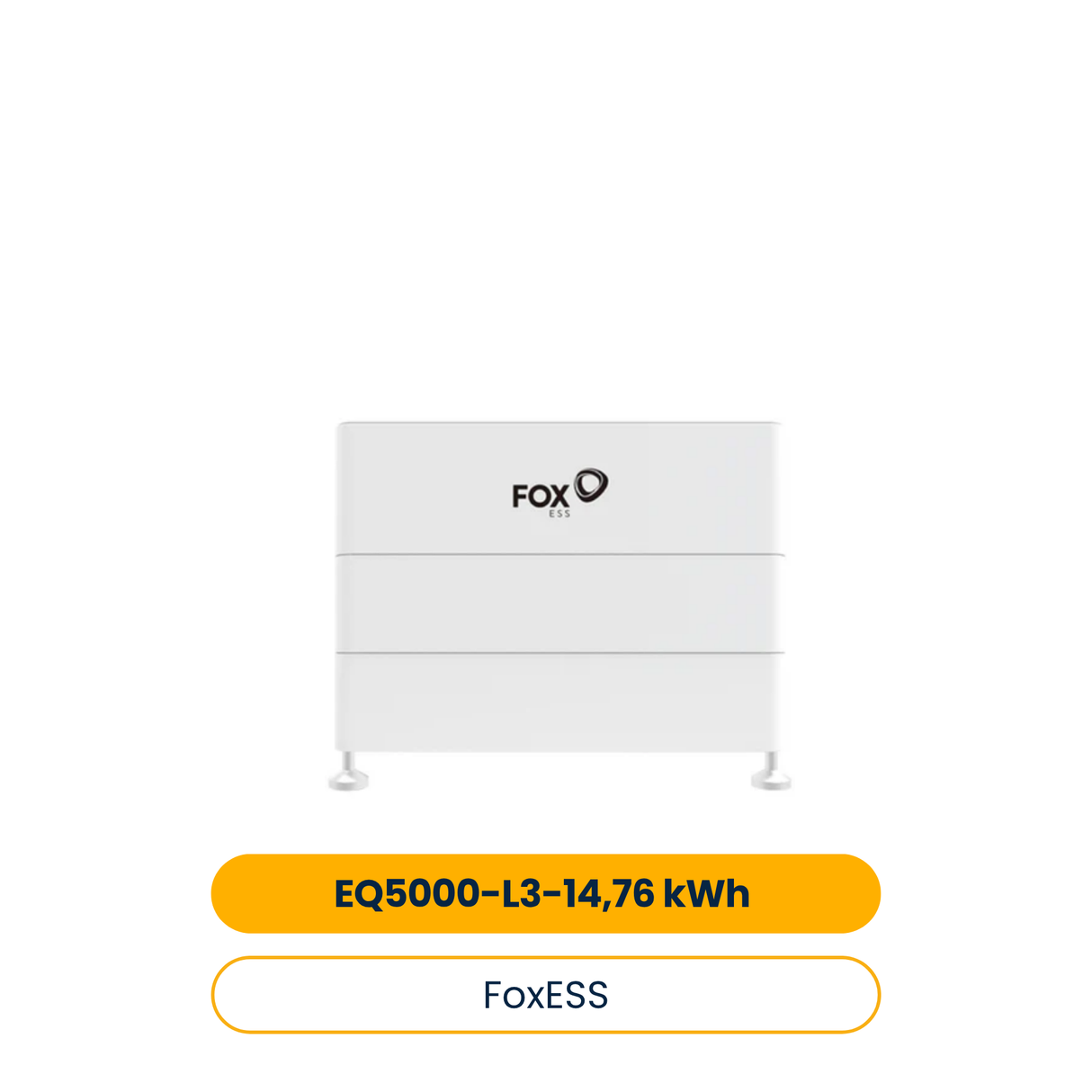 FoxESS EQ5000-L3 Batteriespeicher 14,76 kWh