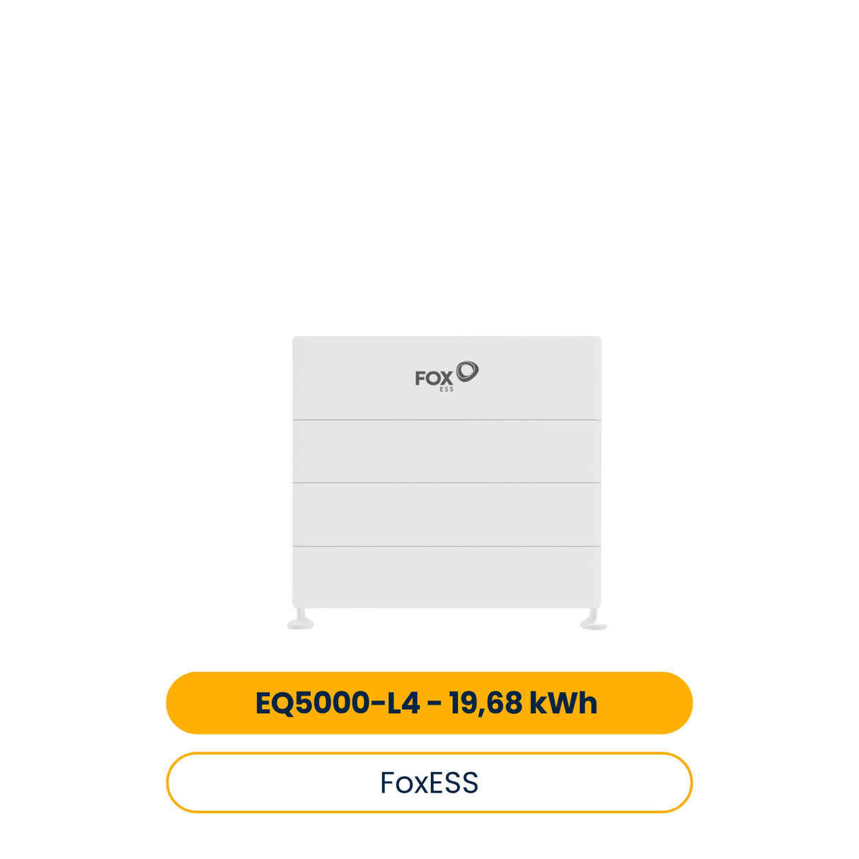FoxESS EQ5000-L4 Batteriespeicher 19,68 kWh