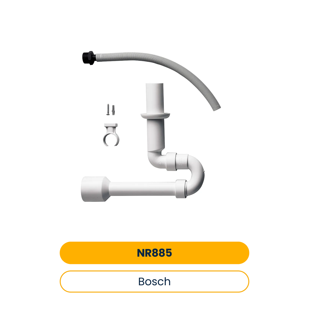 BOSCH Installationszubehör Nr. 885 Ablaufgarnitur (Art.-Nr. 7719002146)