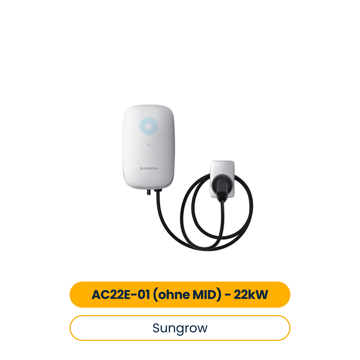 Sungrow AC22E-01 (ohne MID) EV-Charger / Wallbox 22 kW