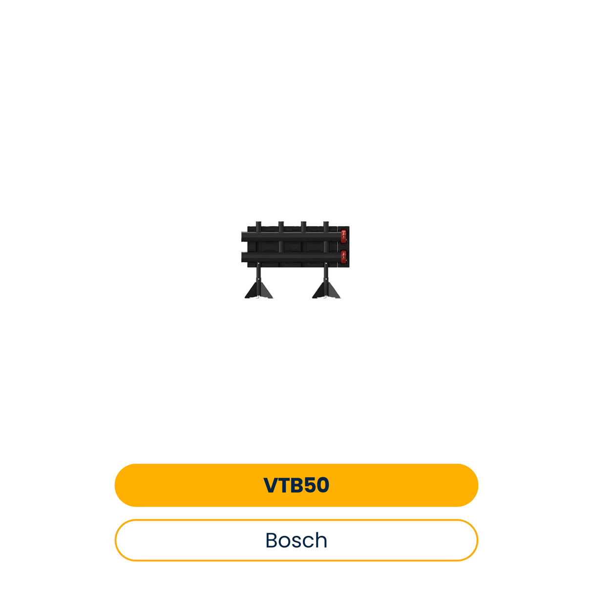 BOSCH Accessoires pour pompes à chaleur air VTB 50 Collecteur de distribution pour 2 circuits de chauffage, DN50 (Art.-Nr. 8738212241)