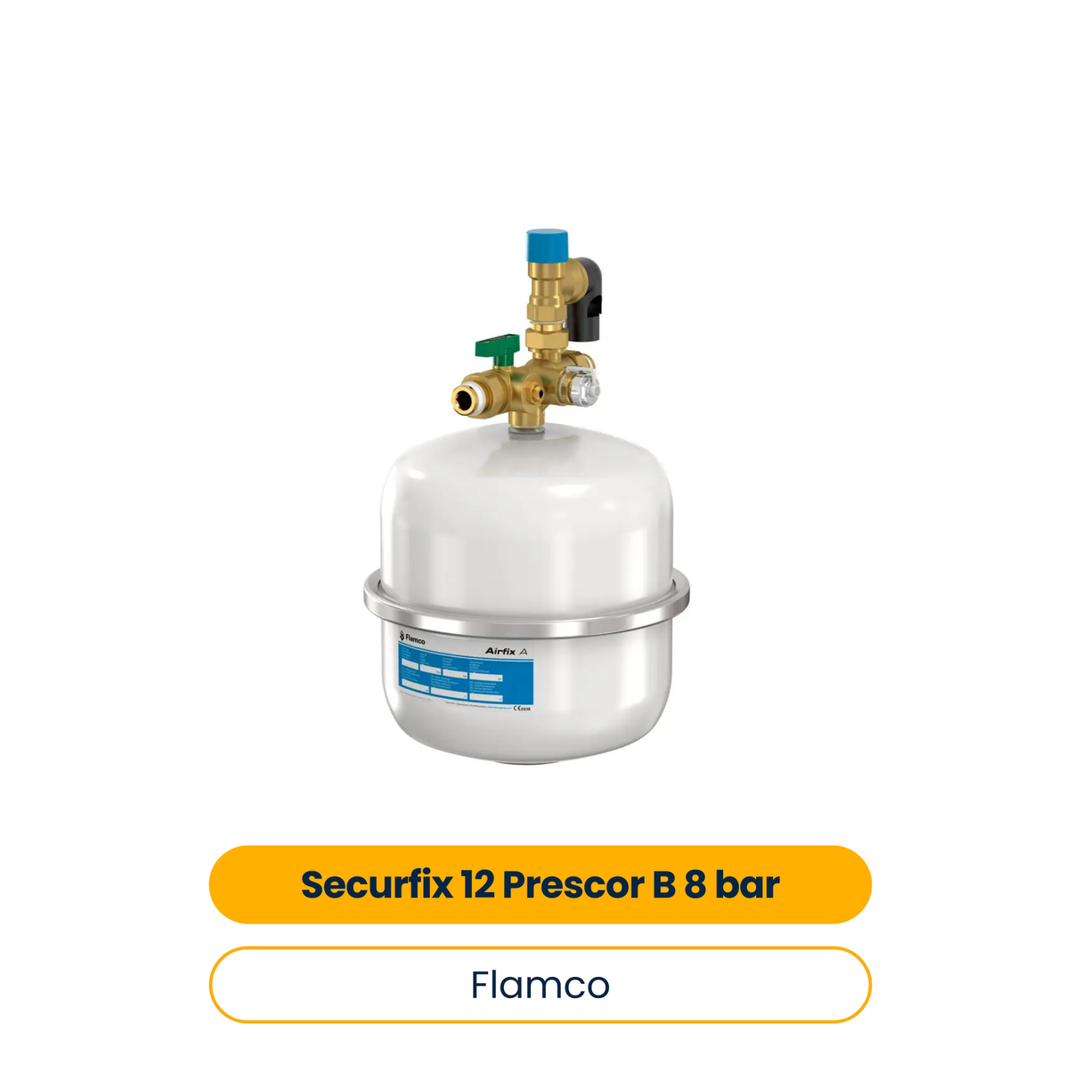 Flamco Securfix 12/4.0 - Prescor B 8 bar (Art.-Nr. 24471)