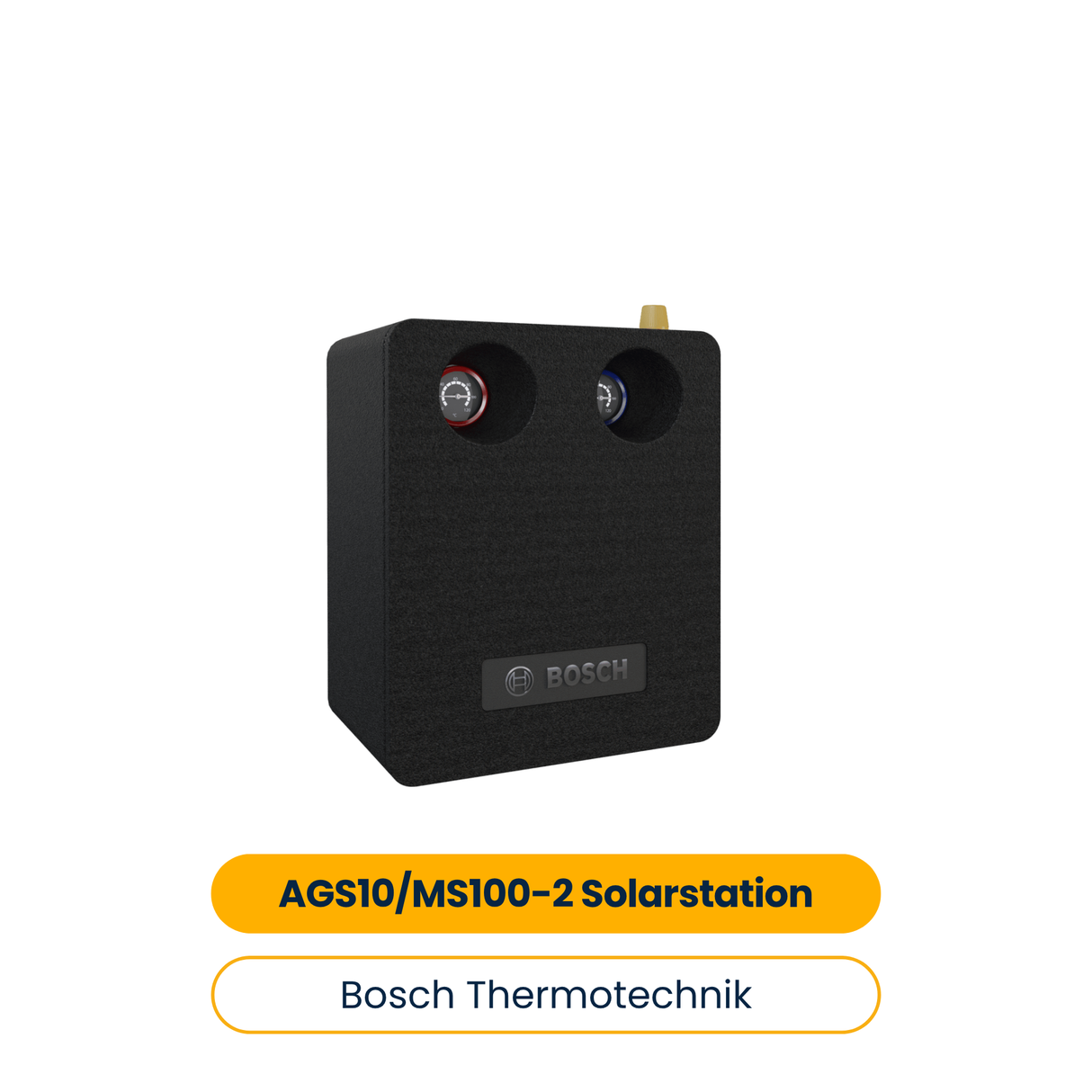 BOSCH Zubehör Solartechnik AGS10/MS100-2 Solarstation AGS10 + Solarmodul MS100-2 (Art.-Nr. 7735600350)