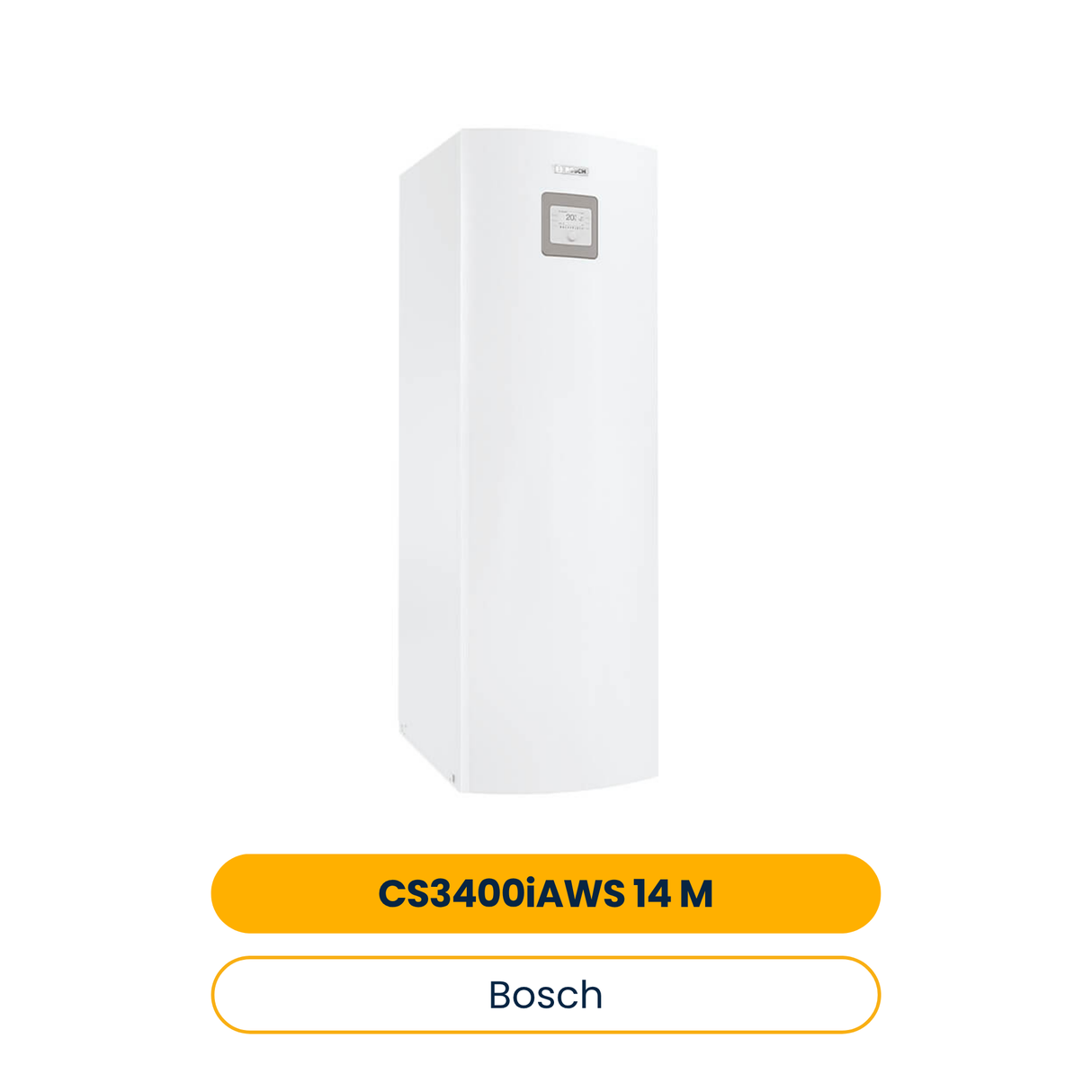 BOSCH Luft/Wasser-Wärmepumpe Compress CS3400iAWS 14 M, Inneneinh. mit Speicher (Art.-Nr. 8738213441)